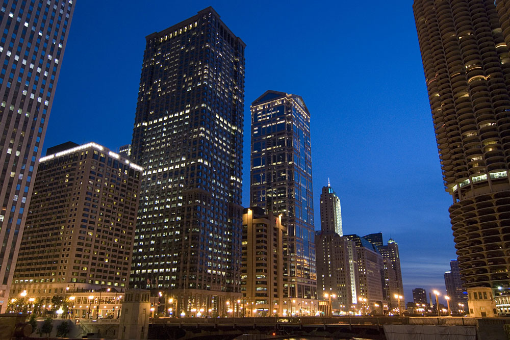 Chicago @ night