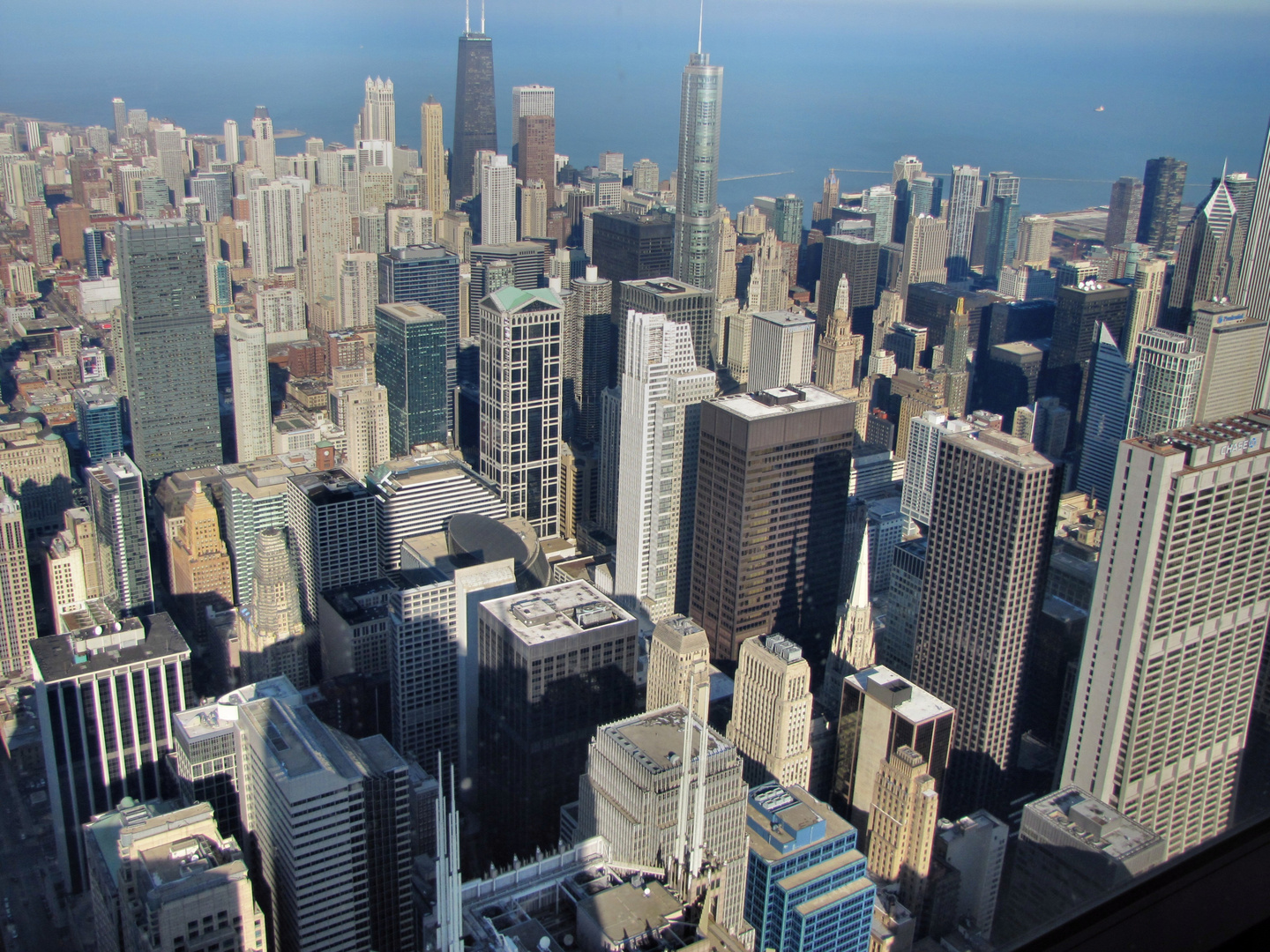 Chicago oben von der SIERS-Turm gesehen!