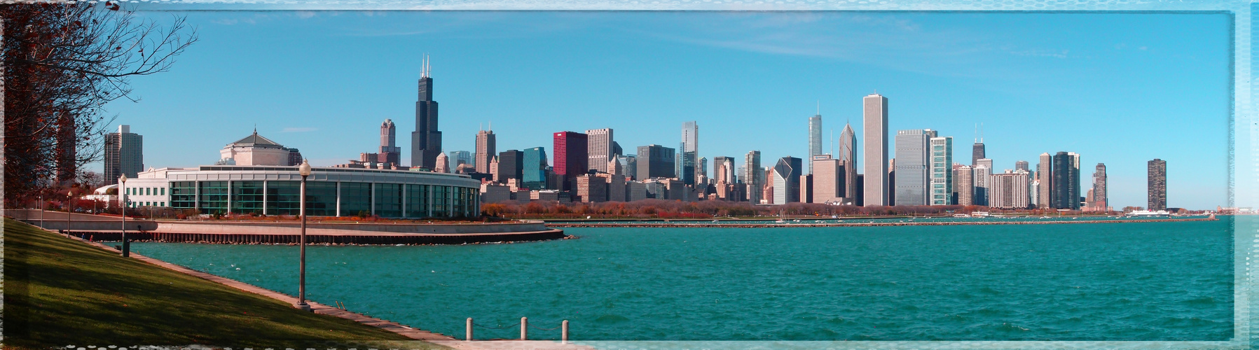 Chicago - Panorama from Museum Campus