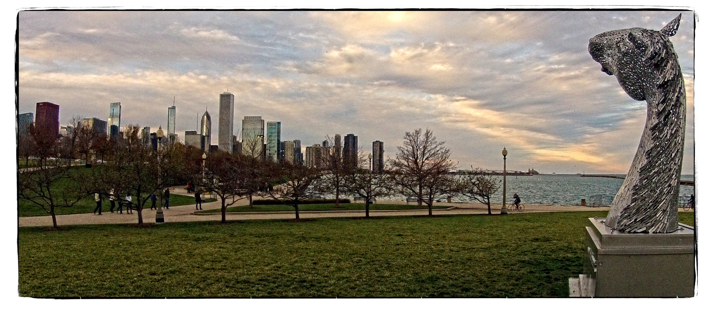 Chicago - Skyline from Museum Campus