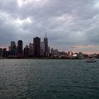 Chicago Skyline II (als Komikzeichnung verfremdet)