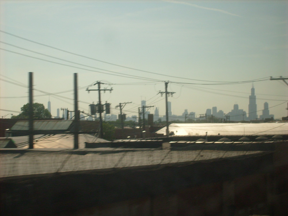 Chicago Skyline im Morgendunst