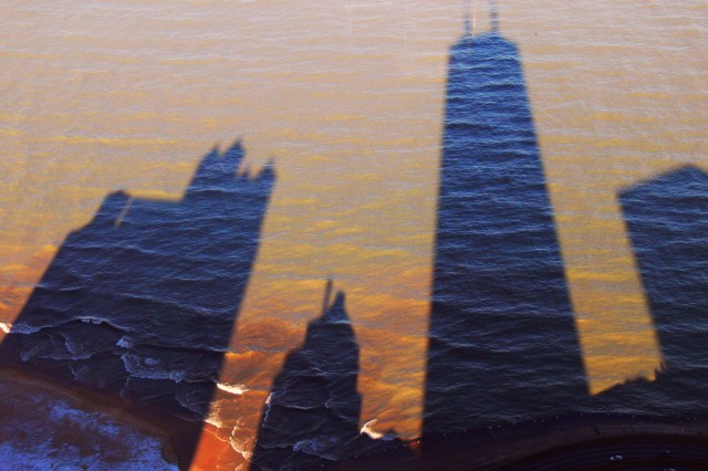 Chicago Skyline Shadow