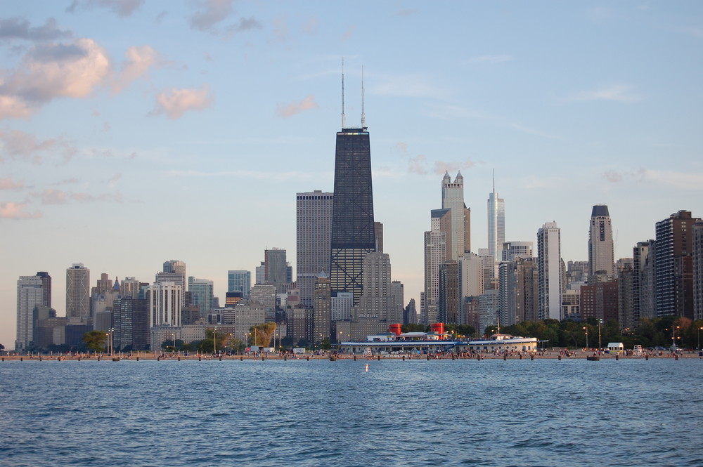 Chicago Skylines from the Lake