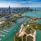 Chicago und Michigansee