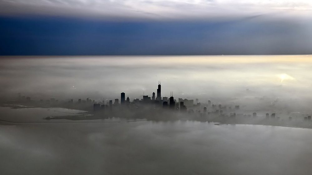 Chicago under Clouds...