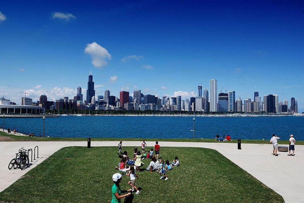 Chicago vom Field Planetarium