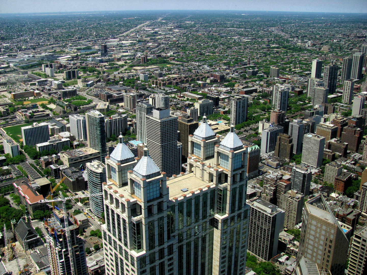 Chicago von oben gesehen