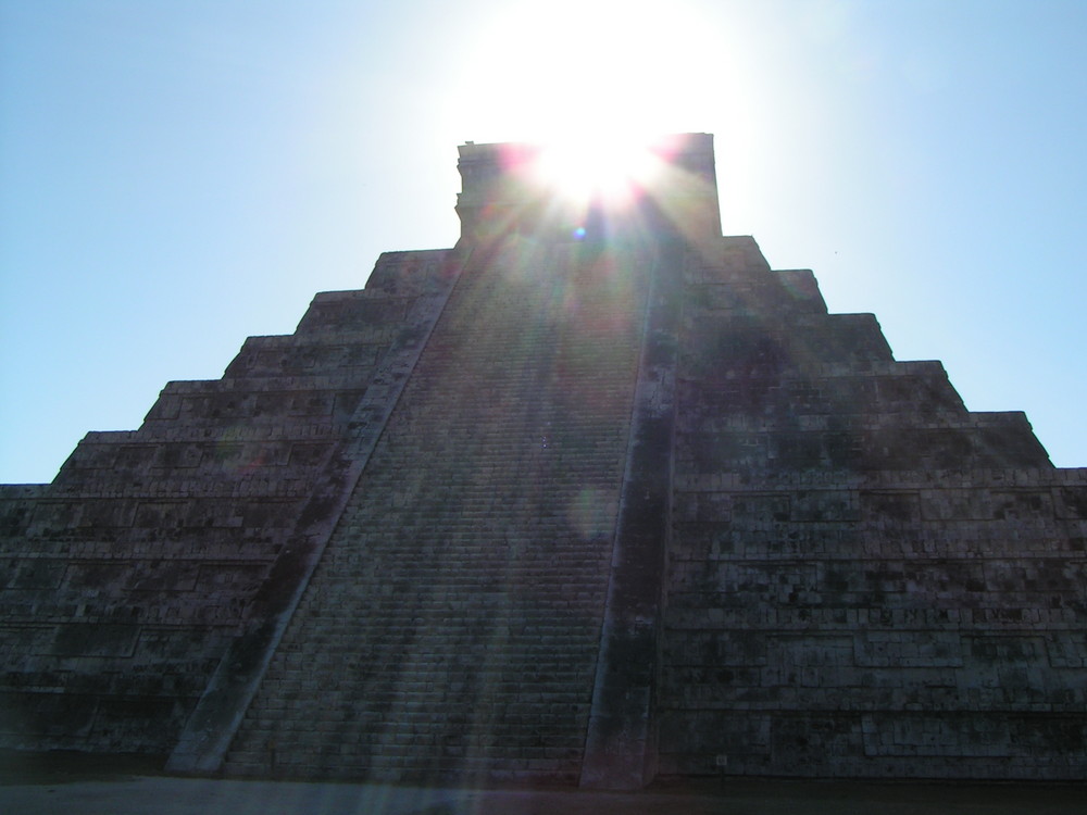 Chichen Itza bei morgen