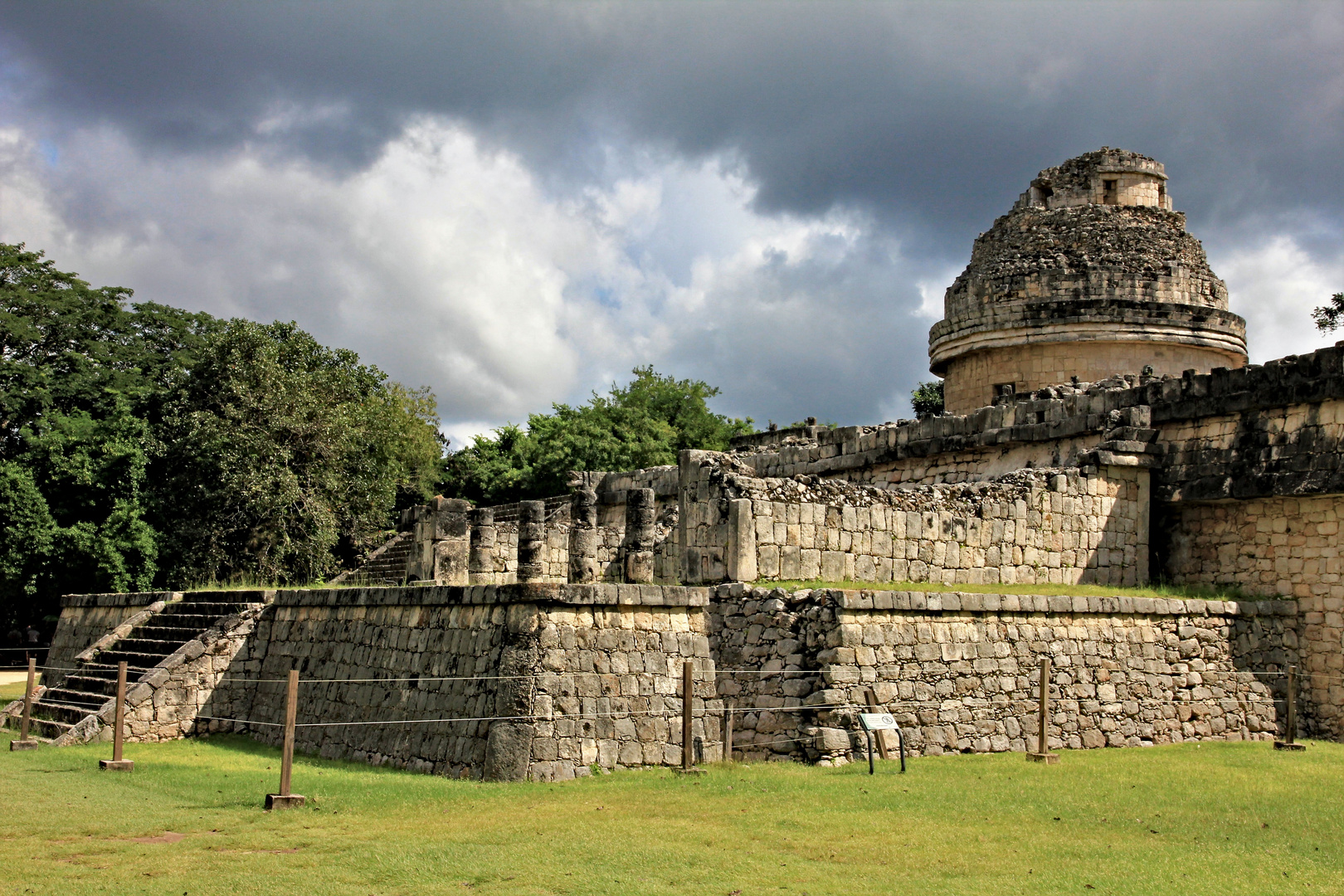 Chichen Itza -El Caracol (Observatorium) Mexiko