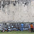 Chichen Itza - Schüler im Stadion