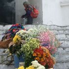 Chichicastenango "Flowers and the holy mayan ceremonies