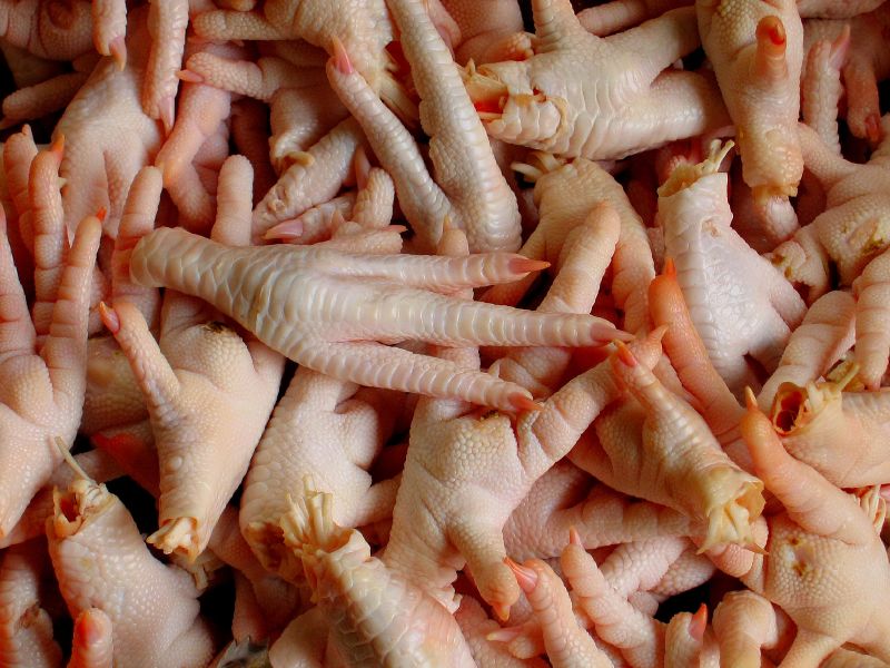 Chicken feet