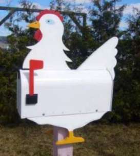 Chicken mailbox