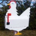 Chicken mailbox