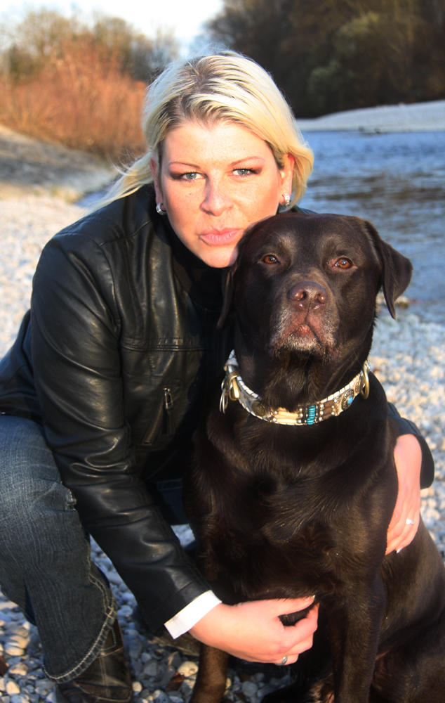 chico und ich :) an der isar