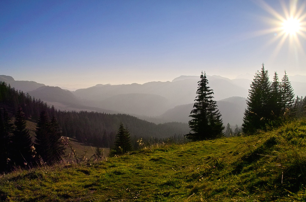 Chiemgau - Spätnachmittag am Dürrenbachhorn