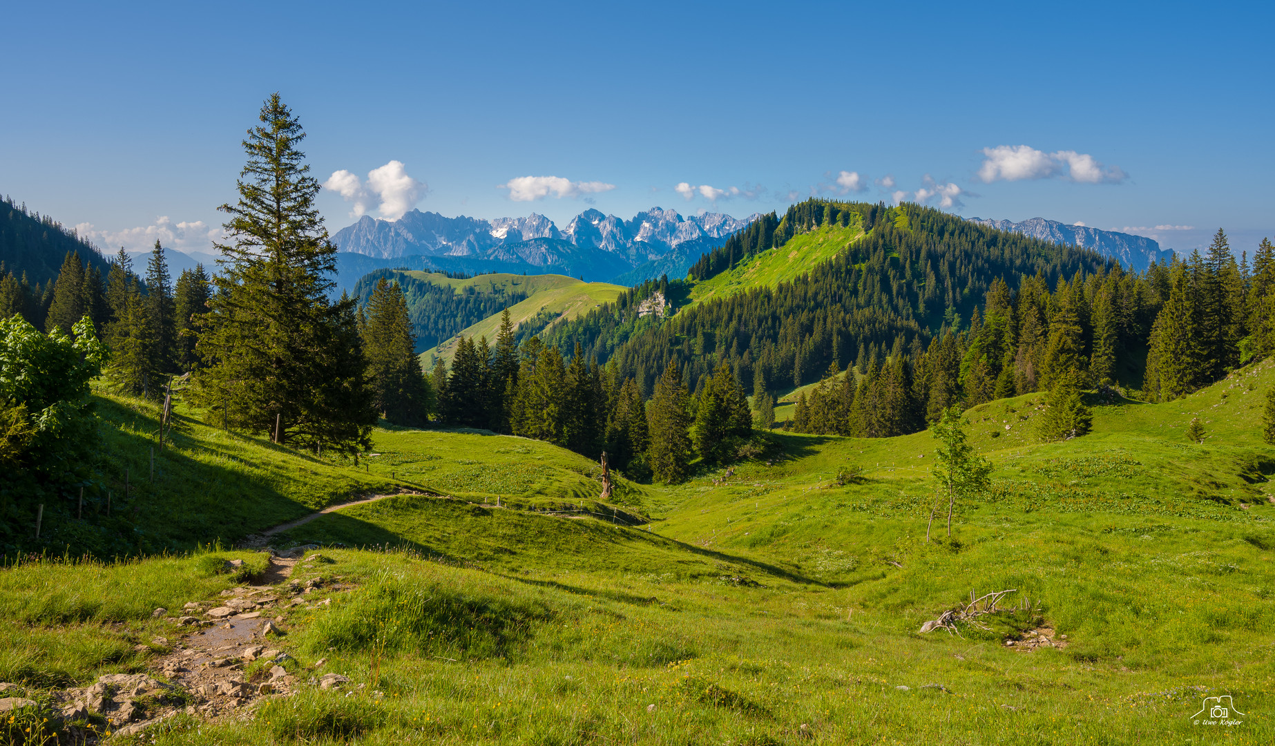 Chiemgauer Alpen-Aussicht