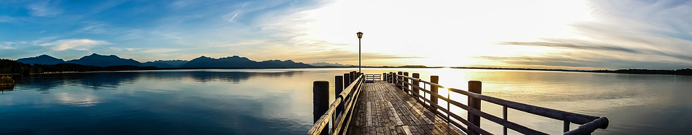 "Chieminger Momentaufnahme" mit Blick auf den Chiemsee