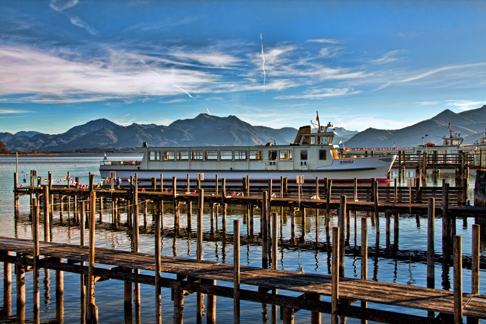 Chiemsee - 14. November - 18 Grad