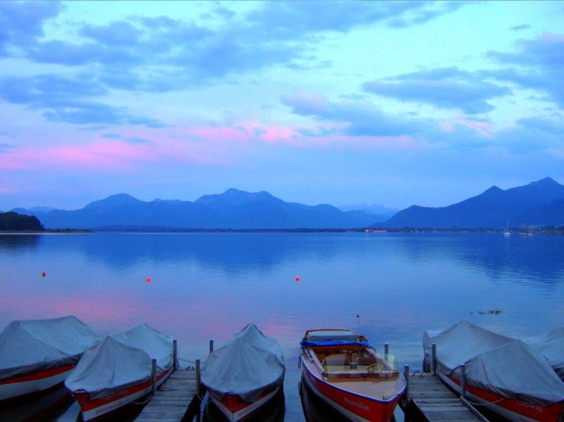 Chiemsee, abends