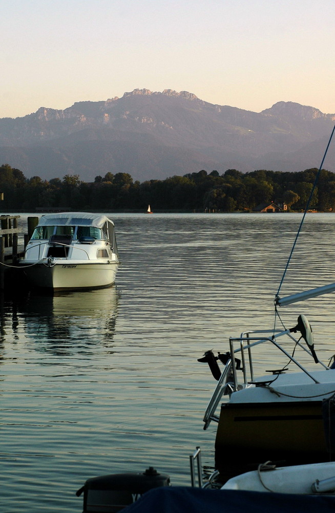 Chiemsee Abendstimmung