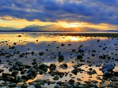 Chiemsee am Abend