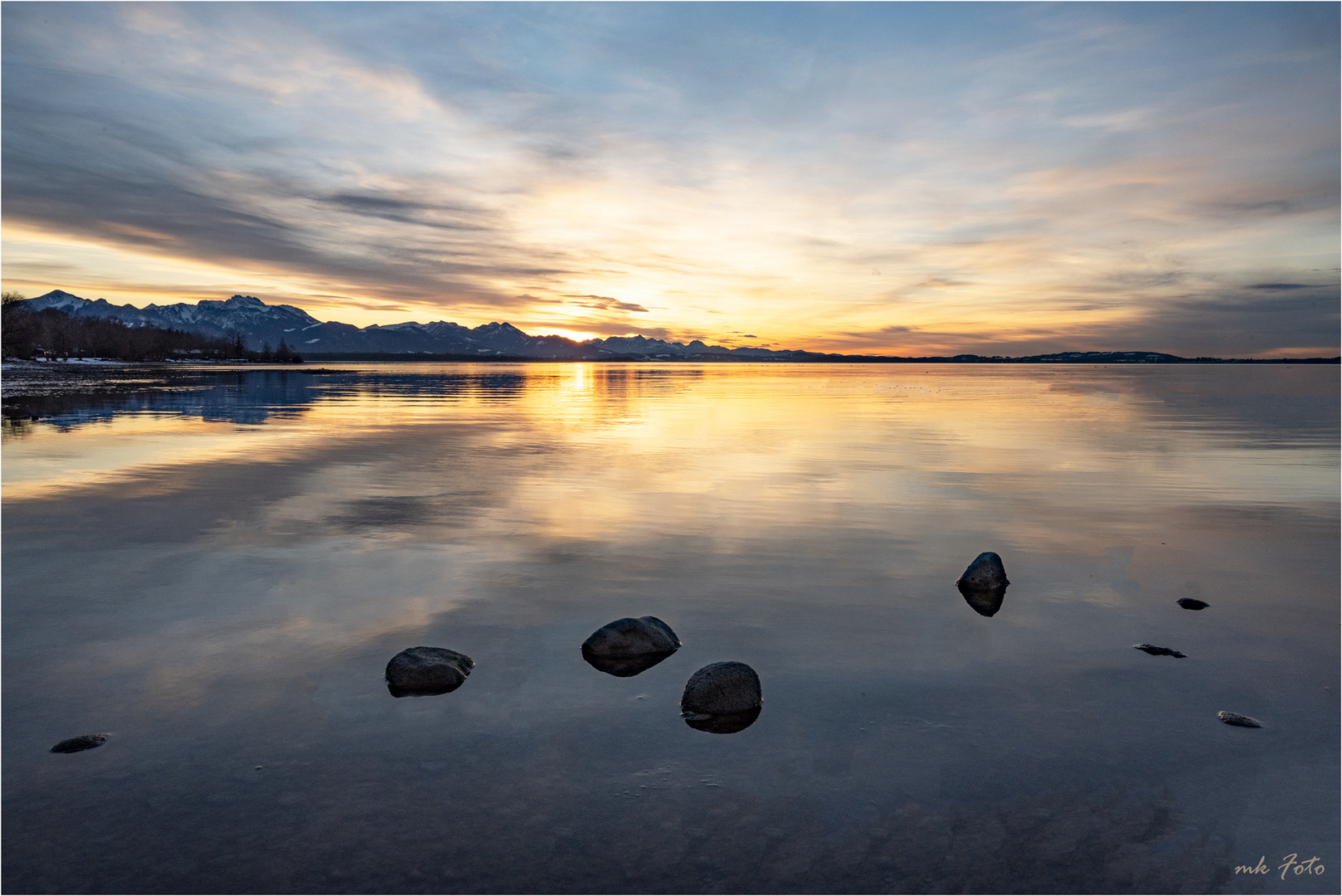 Chiemsee am Abend 