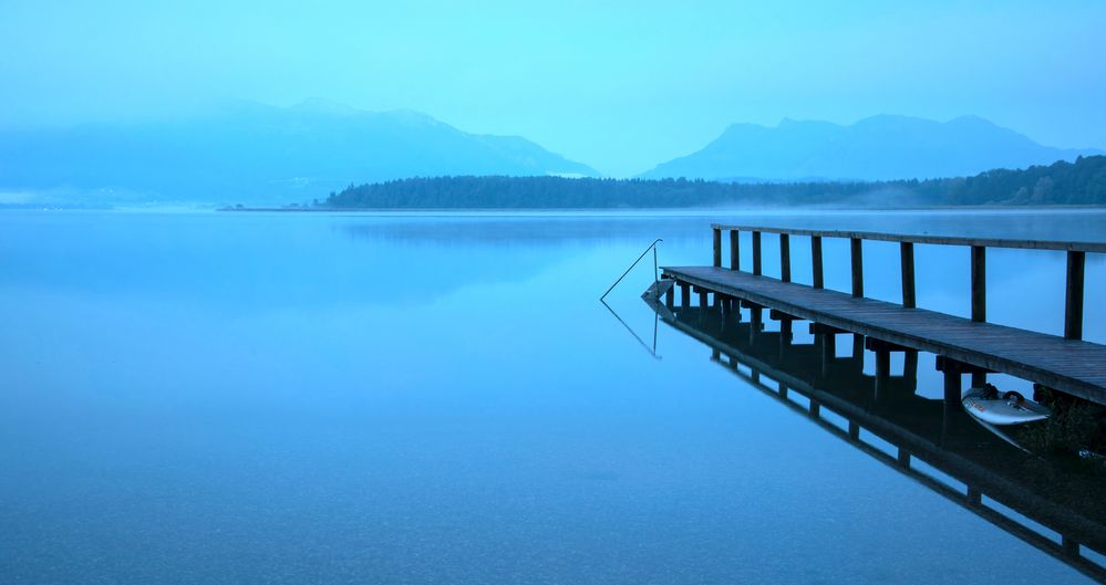 Chiemsee am Morgen