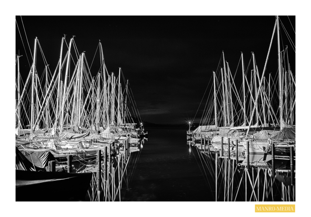 Chiemsee bei Nacht