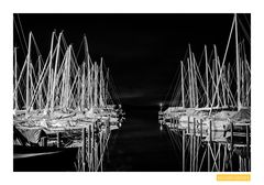 Chiemsee bei Nacht