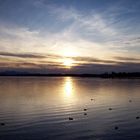 Chiemsee bei Sonnenuntergang