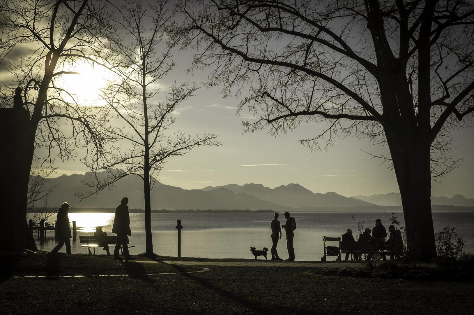 Chiemsee Dezember 2013