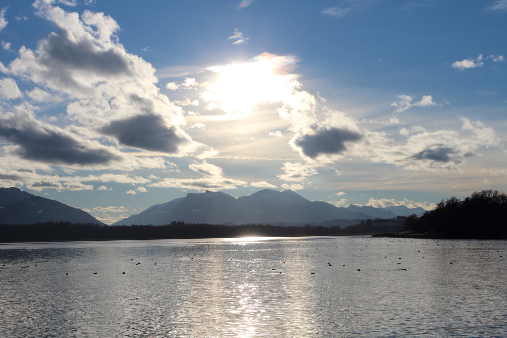 Chiemsee - Gegenlicht