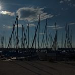 Chiemsee im Gegenlicht