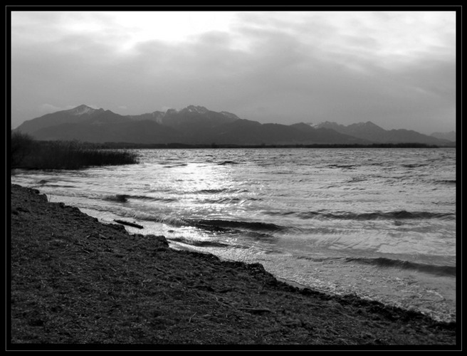 Chiemsee im Herbst