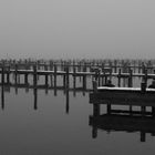 Chiemsee im Nebel