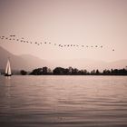 Chiemsee im Oktober