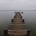 Chiemsee im Regen