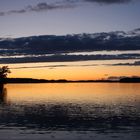 Chiemsee im Sonnenuntergang