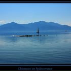 Chiemsee im Spätsommer