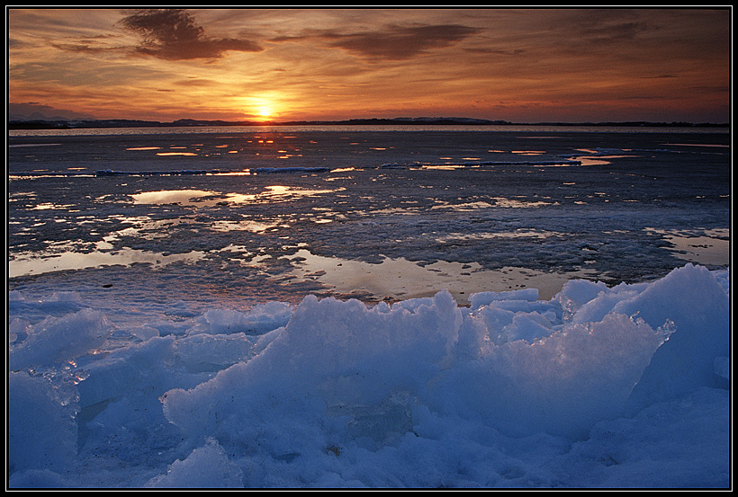 Chiemsee im Winter