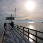 Chiemsee im Winter