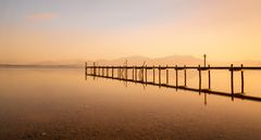 Chiemsee in Sahara Staub verhüllt 2