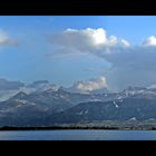 Chiemsee mit Alpenpanorama