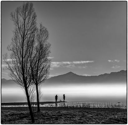 Chiemsee Morgendunst