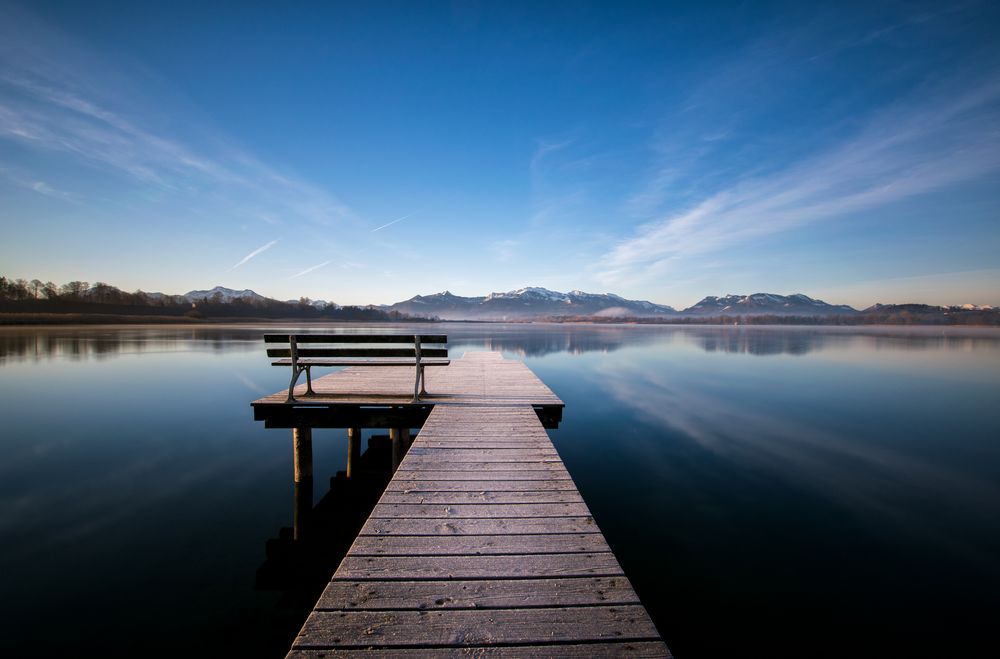 Chiemsee nach Sonnenaufgang