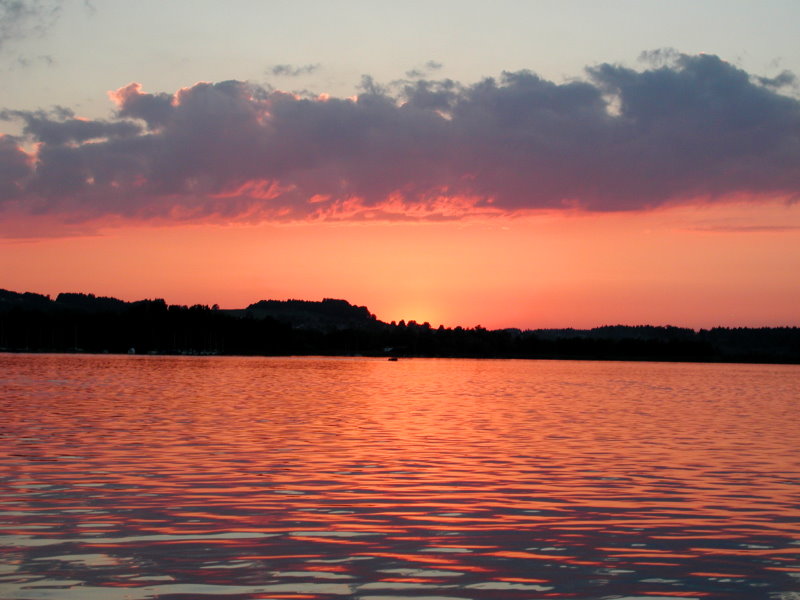 Chiemsee nach Sonnenuntergang