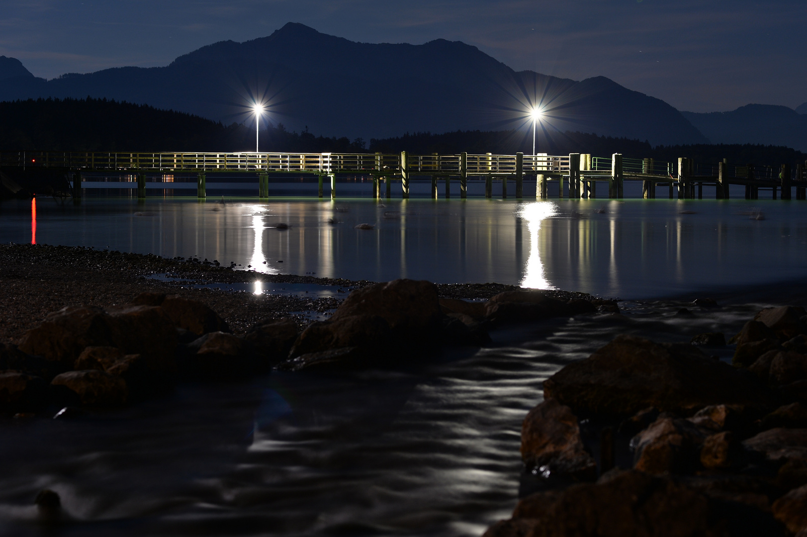 Chiemsee Nacht heute