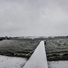 Chiemsee Panorama im Winter